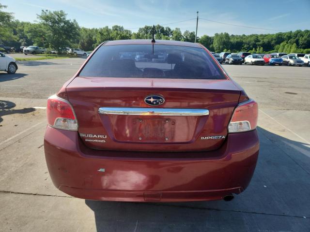 Sedans SUBARU IMPREZA 2012 Burgundy