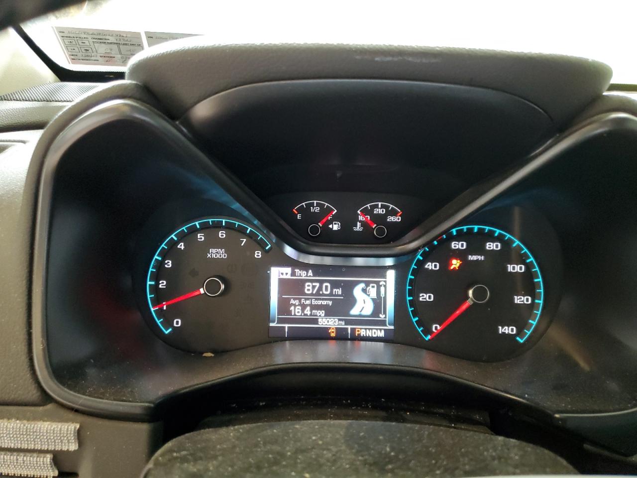 1GCGTCE38G1154969 CHEVROLET COLORADO 2016