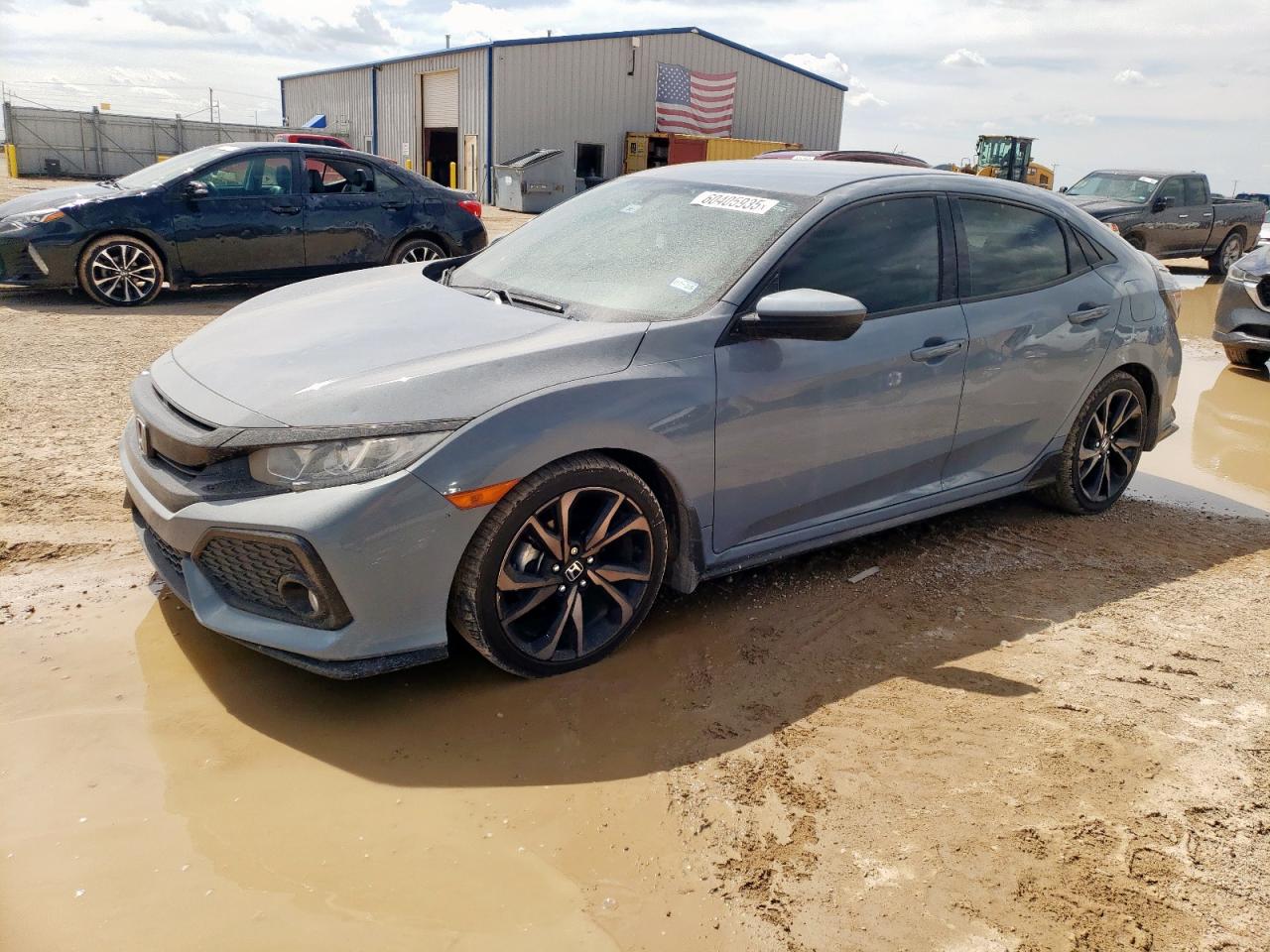 2018 Honda Civic Sport продається в Amarillo, TX - Hail