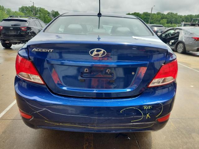 Sedans HYUNDAI ACCENT 2017 Granatowy