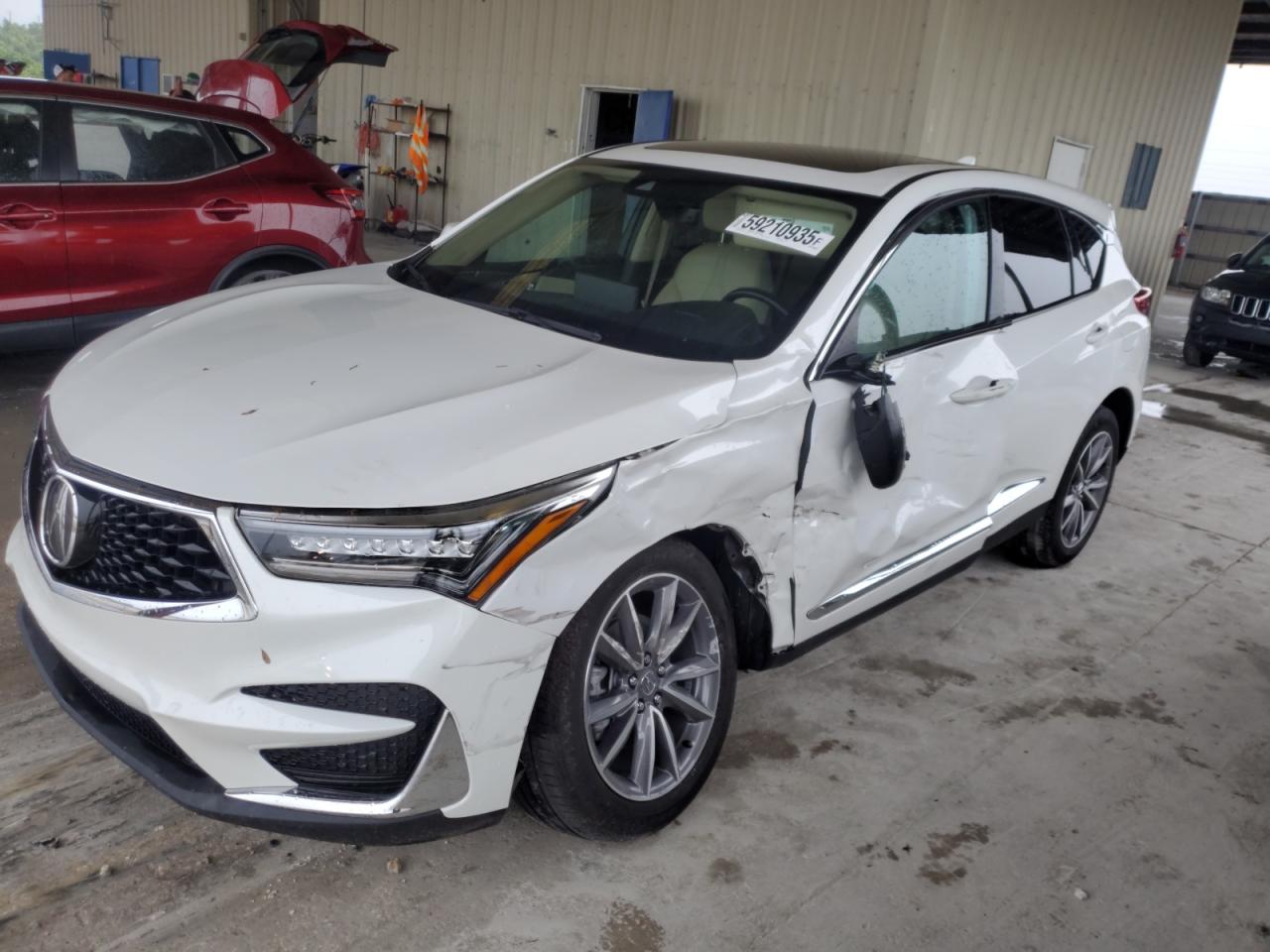 2021 Acura Rdx Technology for Sale in Homestead, FL - Side