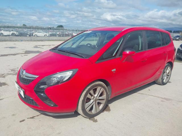 2014 VAUXHALL ZAFIRA TOU for sale at Copart YORK