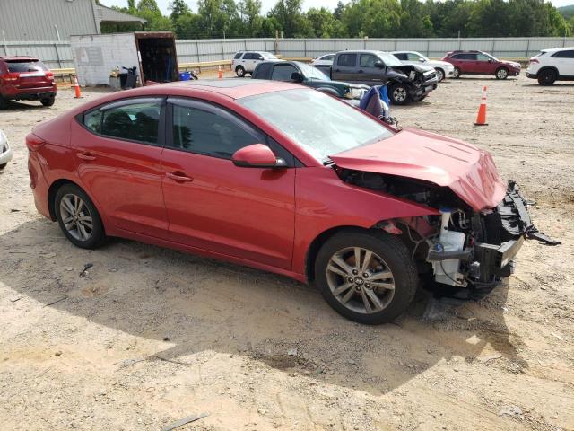  HYUNDAI ELANTRA 2017 Czerwony