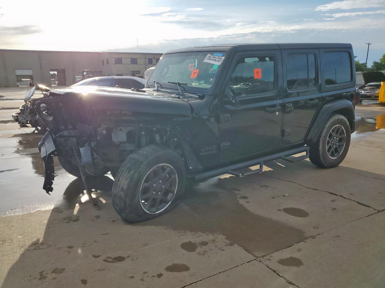 2021 Jeep Wrangler Unlimited Sport იყიდება Wilmer-ში, TX - Front End