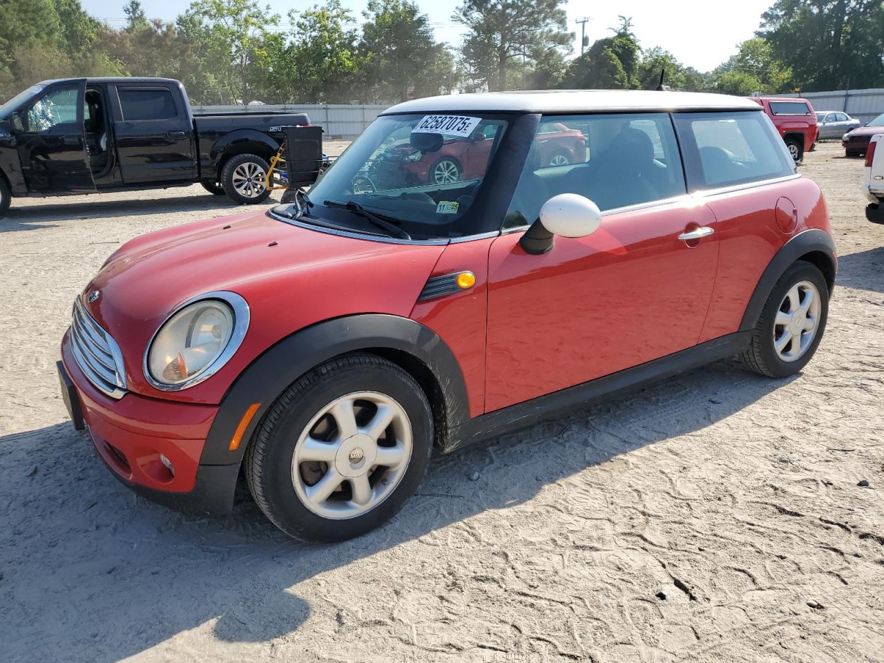 MINI COOPER 2007 VIN WMWMF33587TU62918