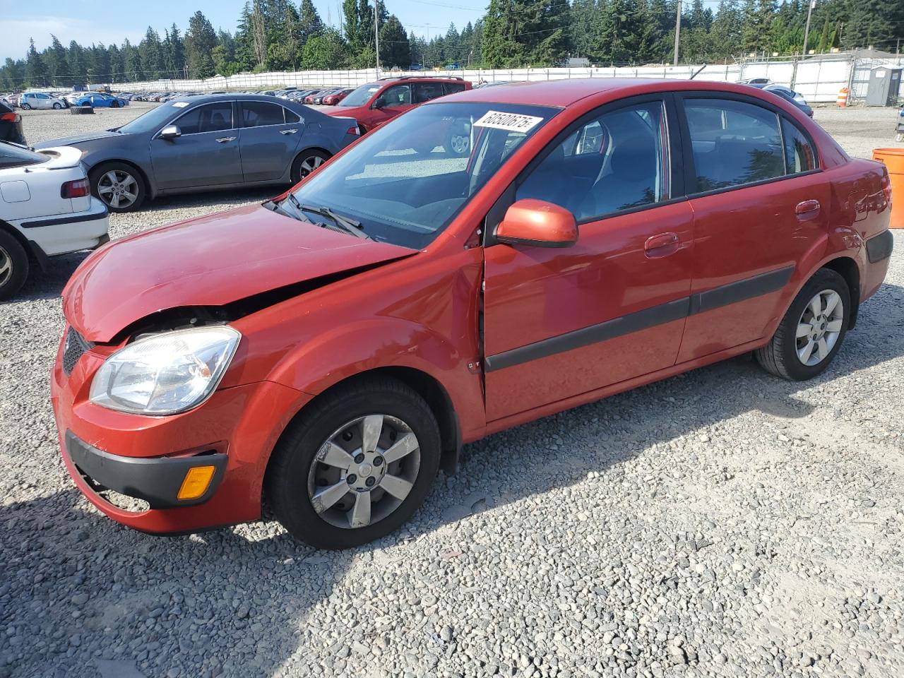 2007 Kia Rio Base na sprzedaż w Graham, WA - Front End