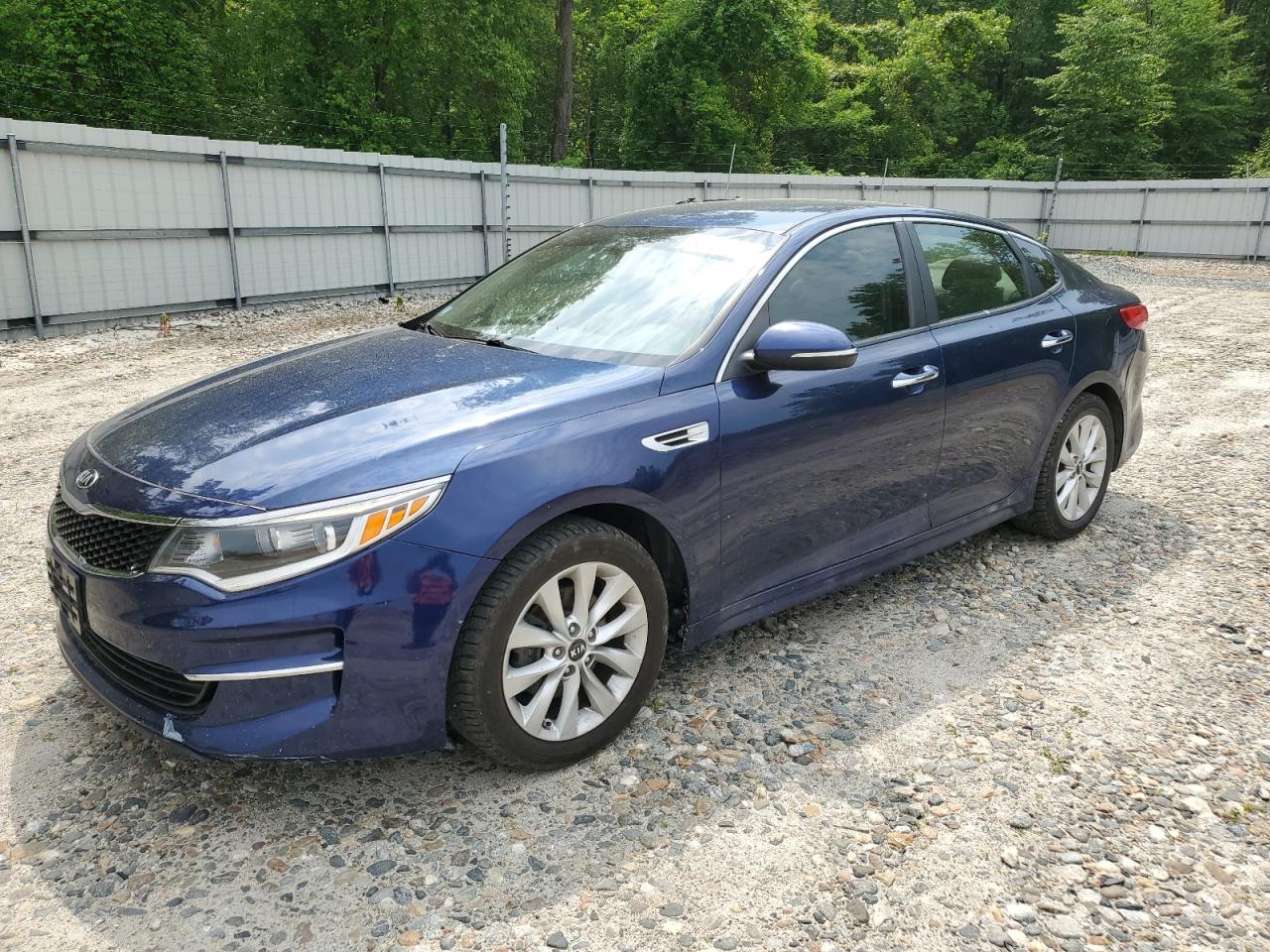 2016 Kia Optima Lx للبيع في West Warren، MA - Mechanical