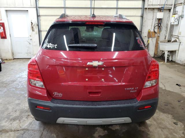  CHEVROLET TRAX 2015 Burgundy