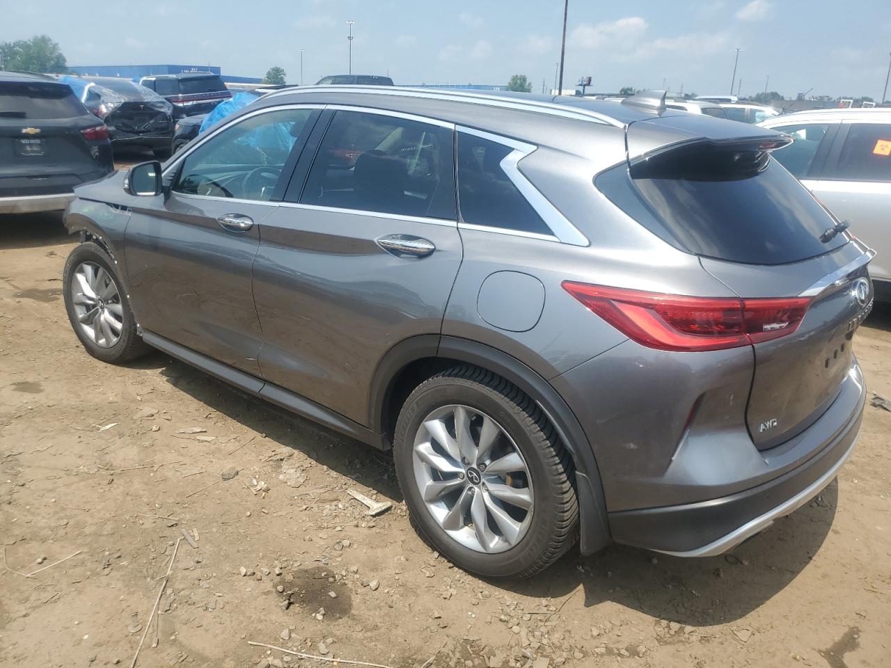 2020 Infiniti Qx50 Pure grey null gas 3PCAJ5M32LF102800 photo #3