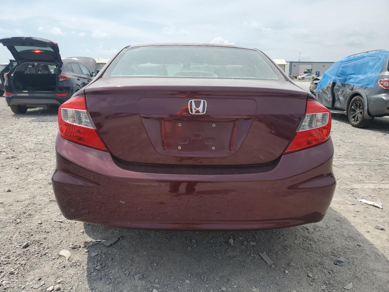 2012 Honda Civic Lx VIN: 2HGFB2F57CH571473 Lot: 62140685