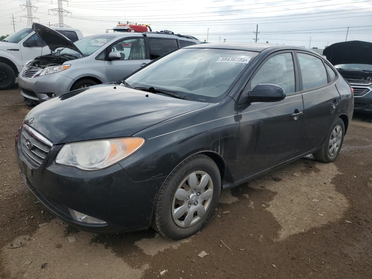 2008 Hyundai Elantra Gls zu verkaufen in Elgin, IL - Mechanical