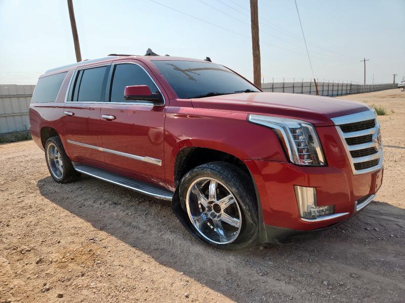  CADILLAC ESCALADE 2015 Красный