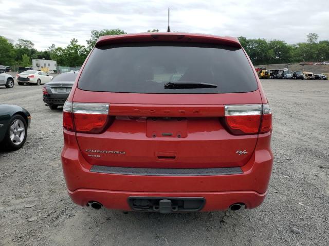  DODGE DURANGO 2013 Czerwony