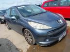 2007 PEUGEOT 207 SE AUT for sale at Copart PETERLEE