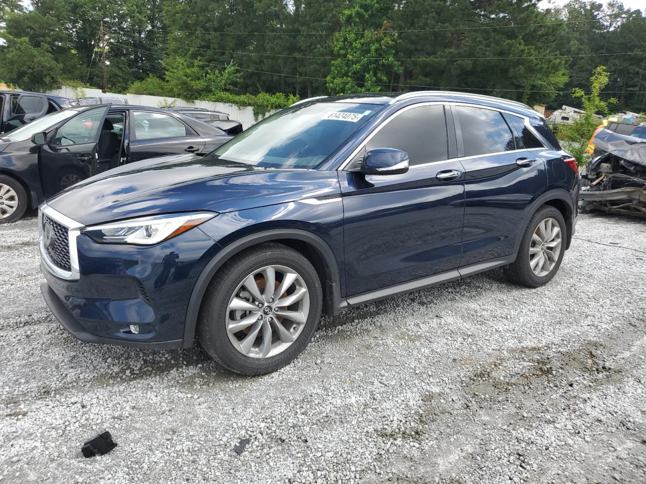 2019 Infiniti Qx50 Essential იყიდება Fairburn-ში, GA - Side
