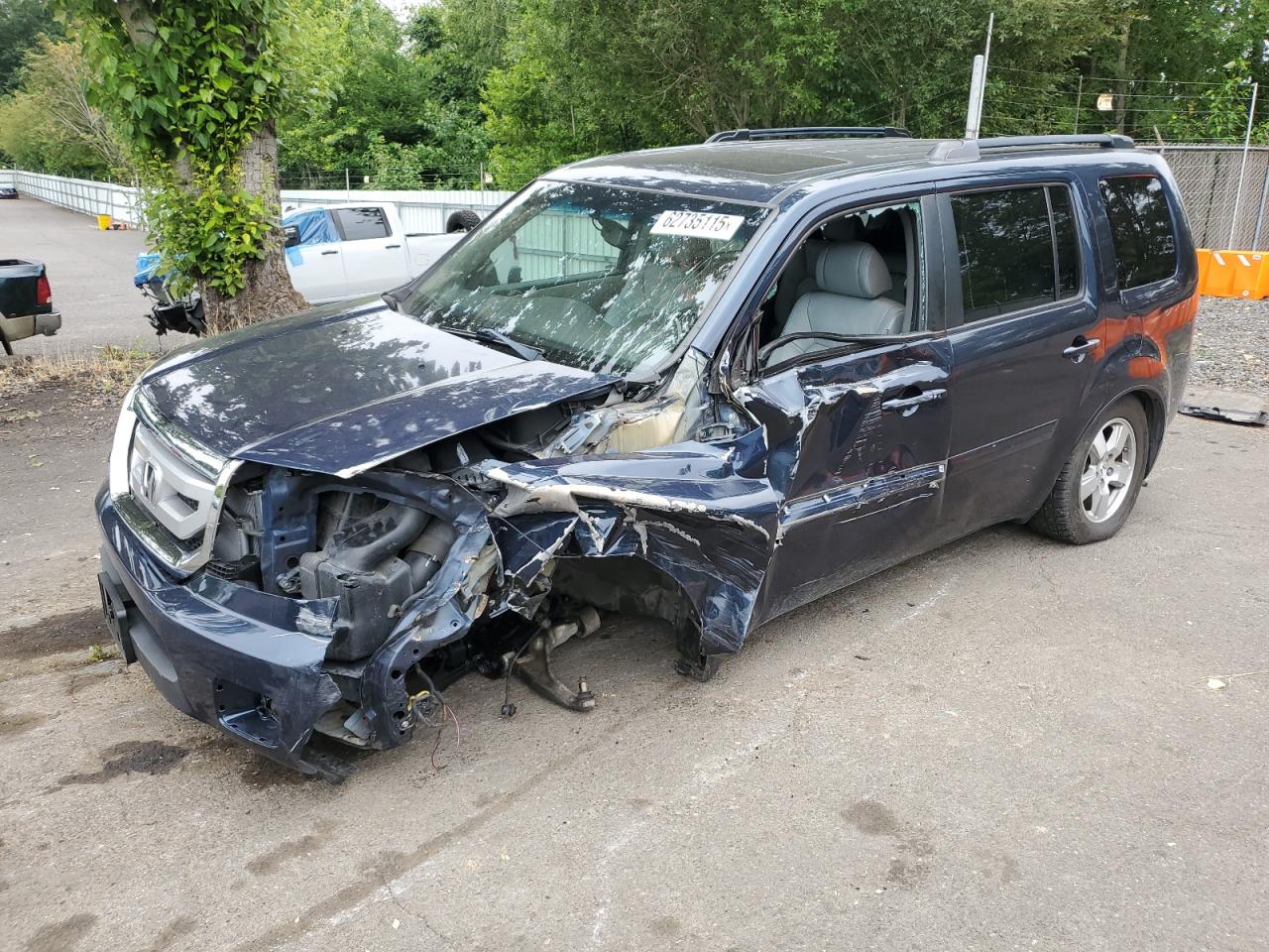 HONDA PILOT 2011 VIN 5FNYF4H5XBB072434