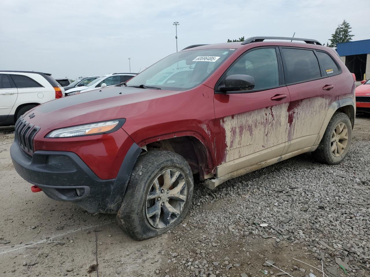 2015 Jeep Cherokee Trailhawk للبيع في Woodhaven، MI - Front End