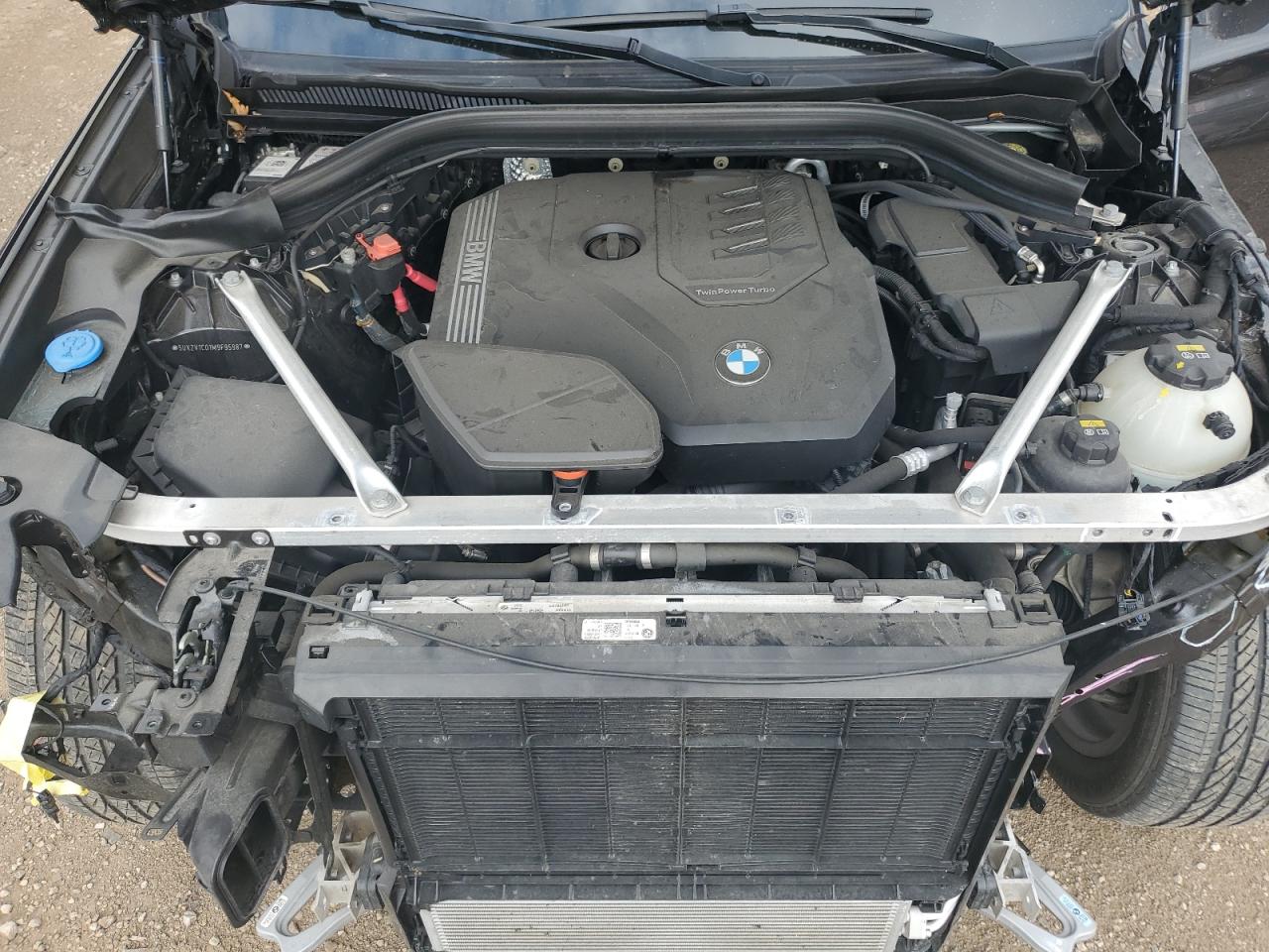 2021 BMW X4 xDrive30I VIN: 5UX2V1C01M9F95987 Lot: 62689295