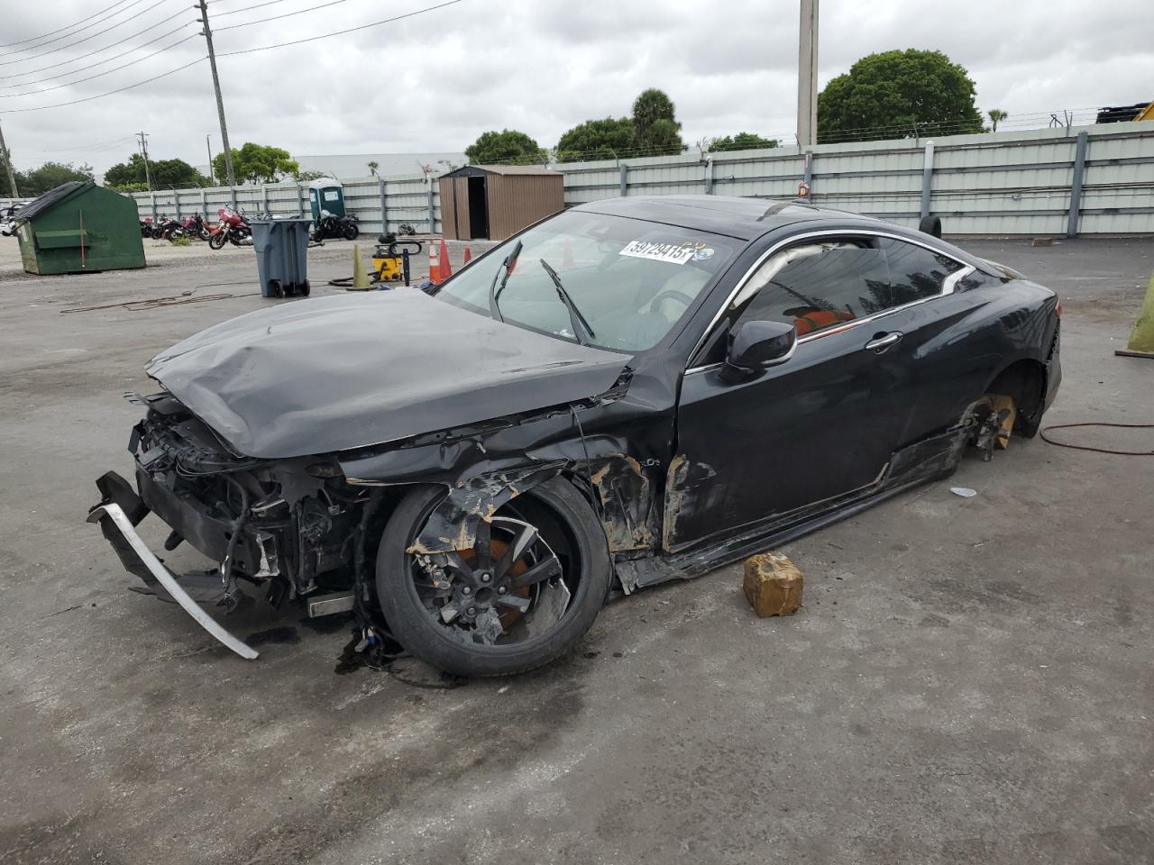 2020 Infiniti Q60 Pure na sprzedaż w Miami, FL - All Over