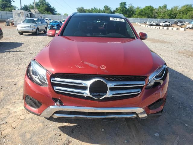  MERCEDES-BENZ GLC-CLASS 2018 Czerwony