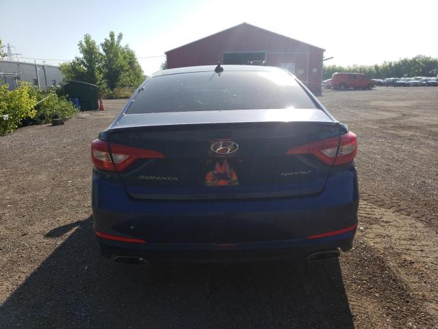  HYUNDAI SONATA 2016 Синий