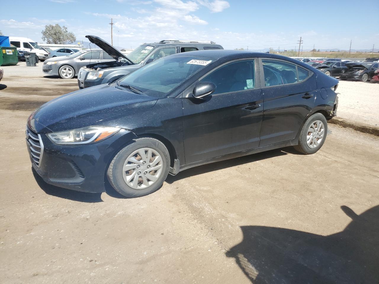 HYUNDAI ELANTRA 2017 VIN KMHD74LF8HU422229