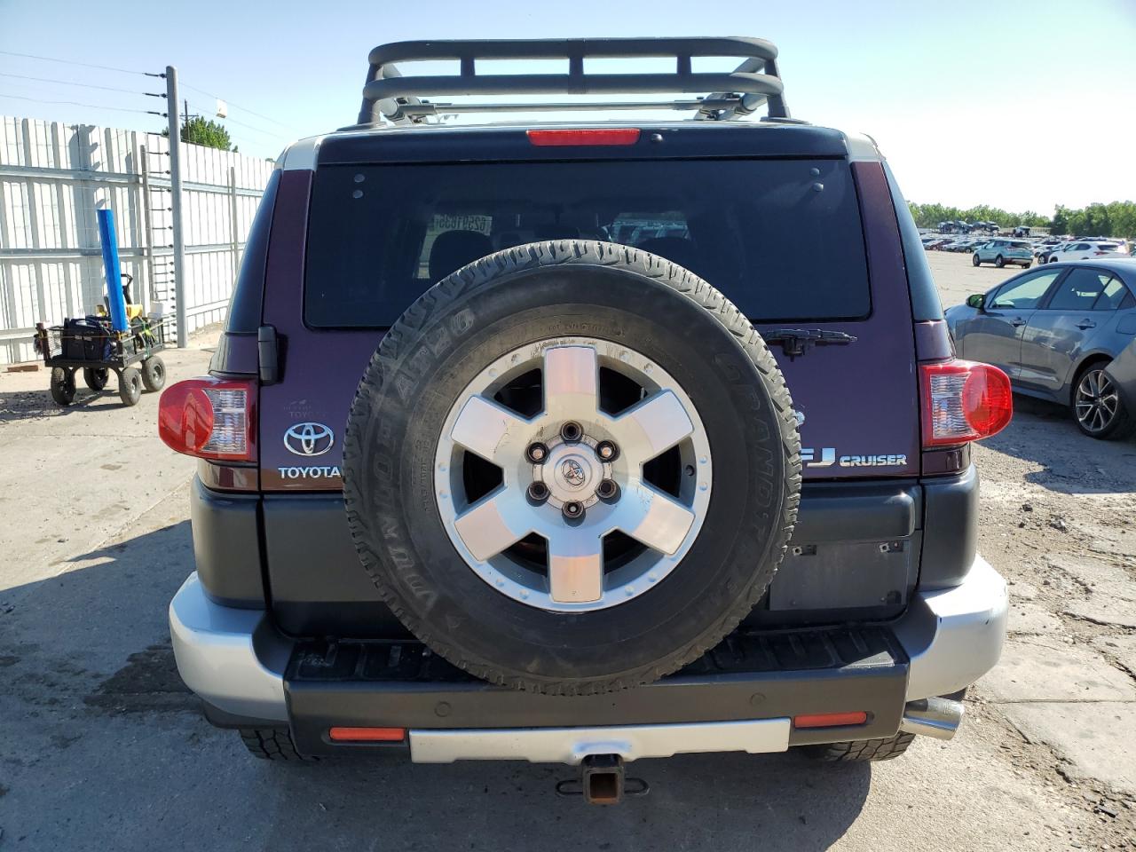 2007 Toyota Fj Cruiser VIN: JTEBU11F170085989 Lot: 62591835