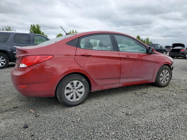  HYUNDAI ACCENT 2017 Красный