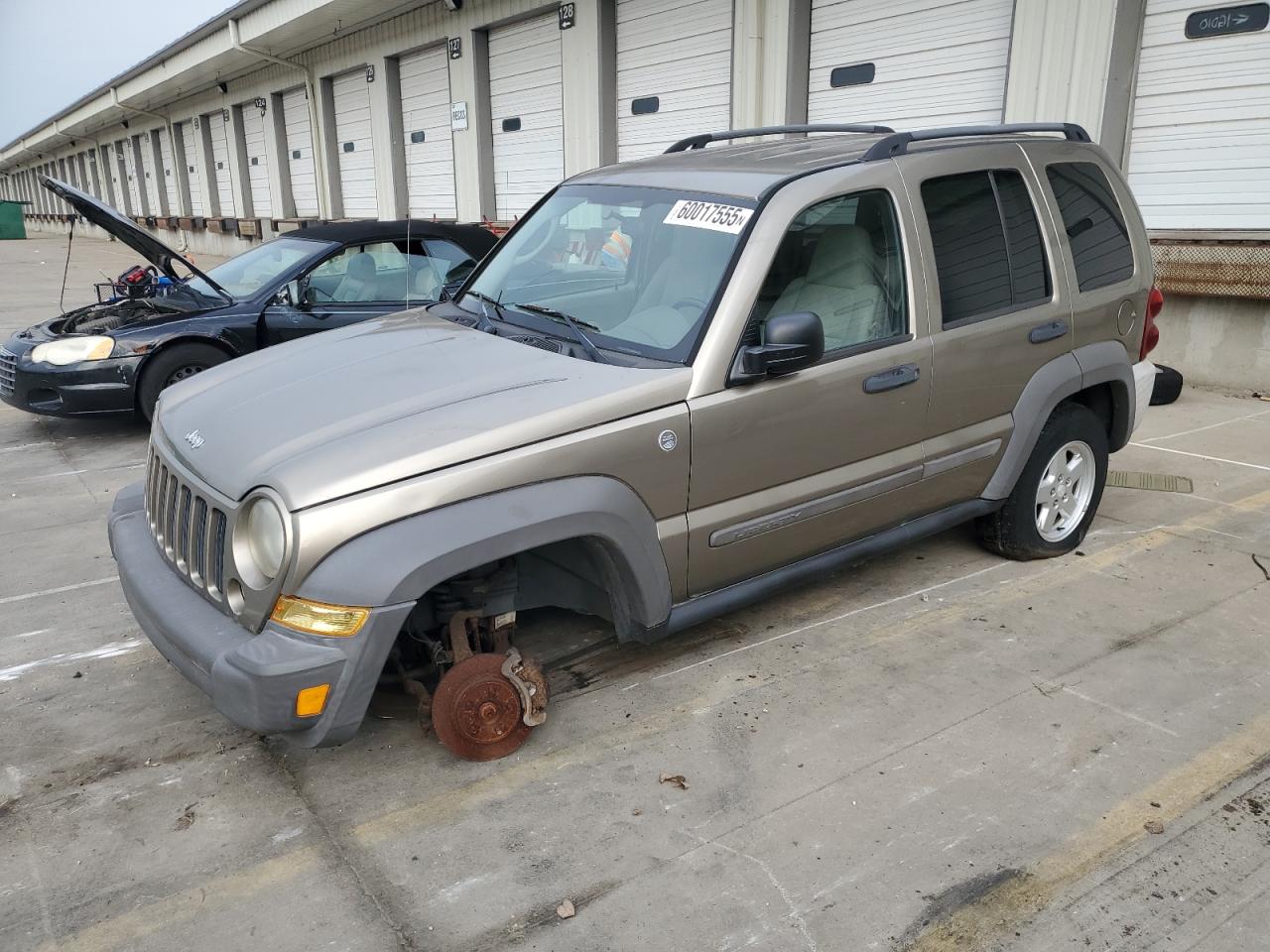 2007 Jeep Liberty Sport zu verkaufen in Louisville, KY - Undercarriage