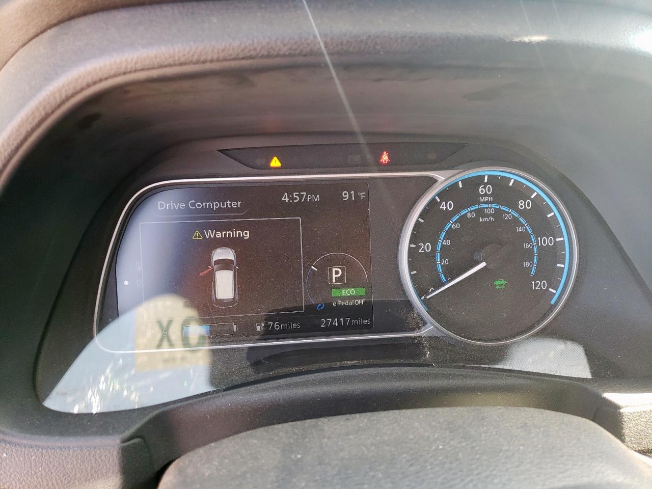 2020 Nissan Leaf Sv VIN: 1N4AZ1CP6LC307092 Lot: 60895745