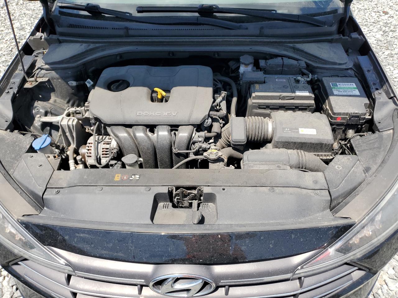 2019 Hyundai Elantra Sel VIN: 5NPD84LF4KH413367 Lot: 61244155