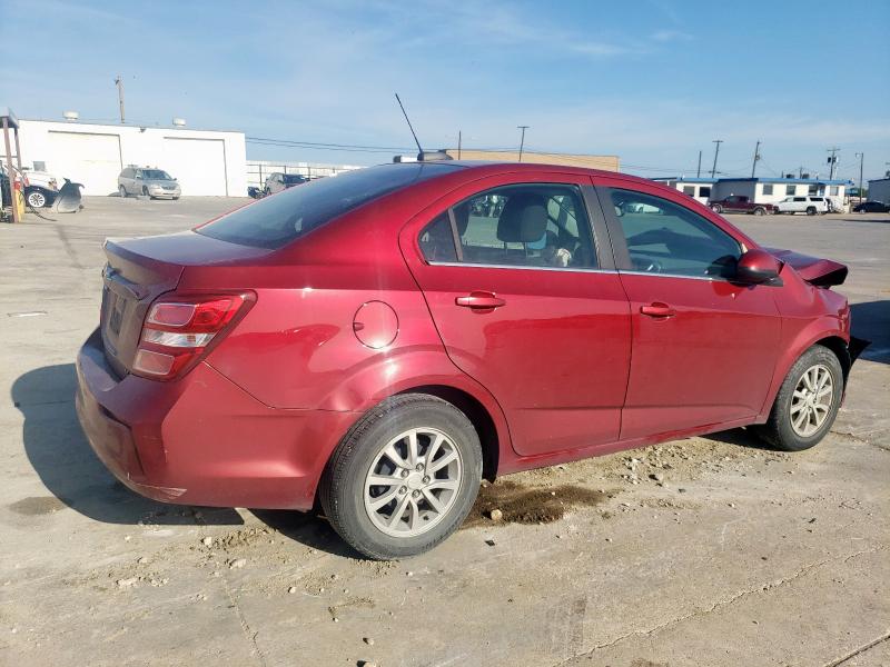  CHEVROLET SONIC 2018 Burgundy
