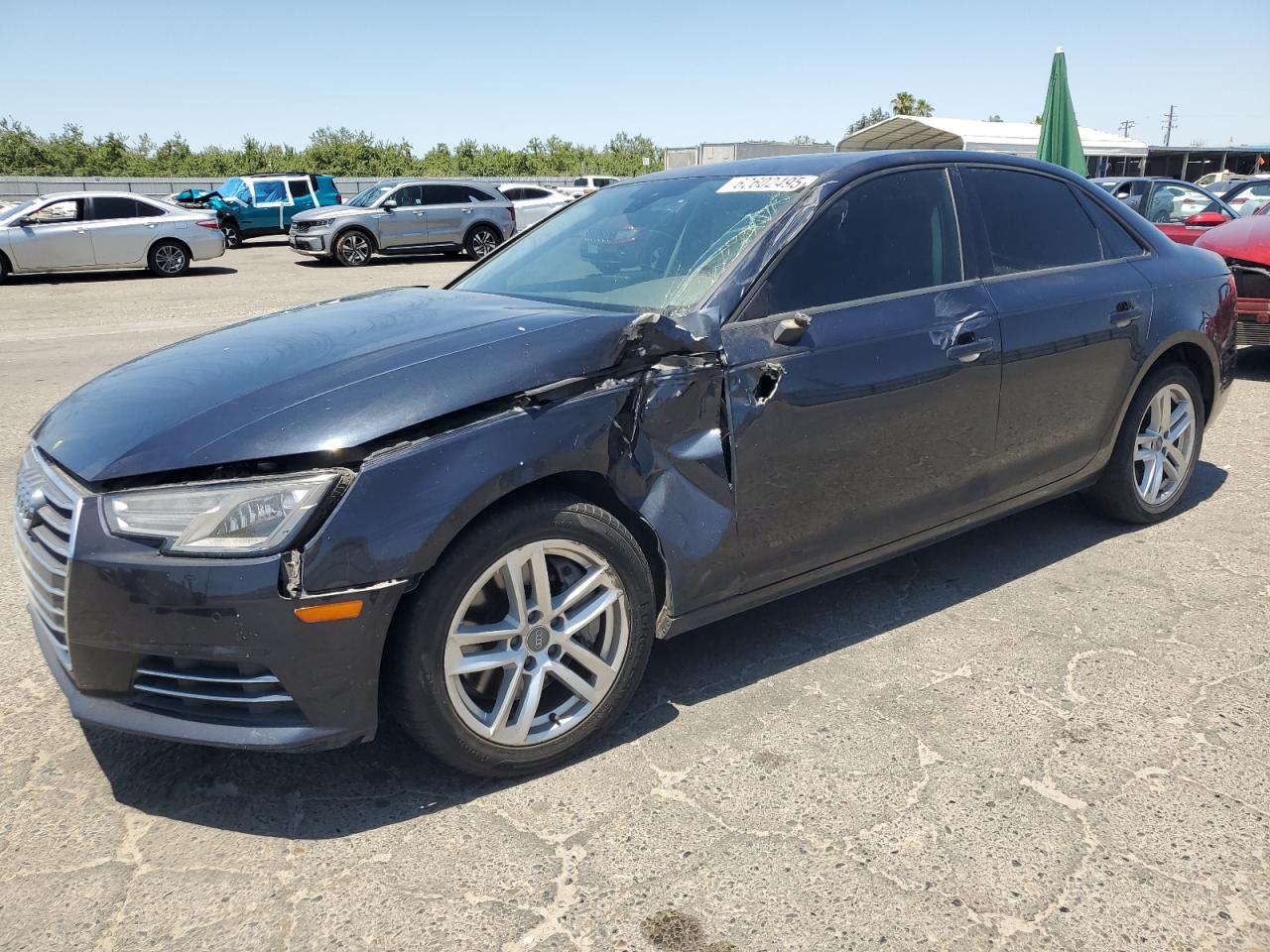 AUDI A4 2017 VIN WAUGNAF4XHN019568