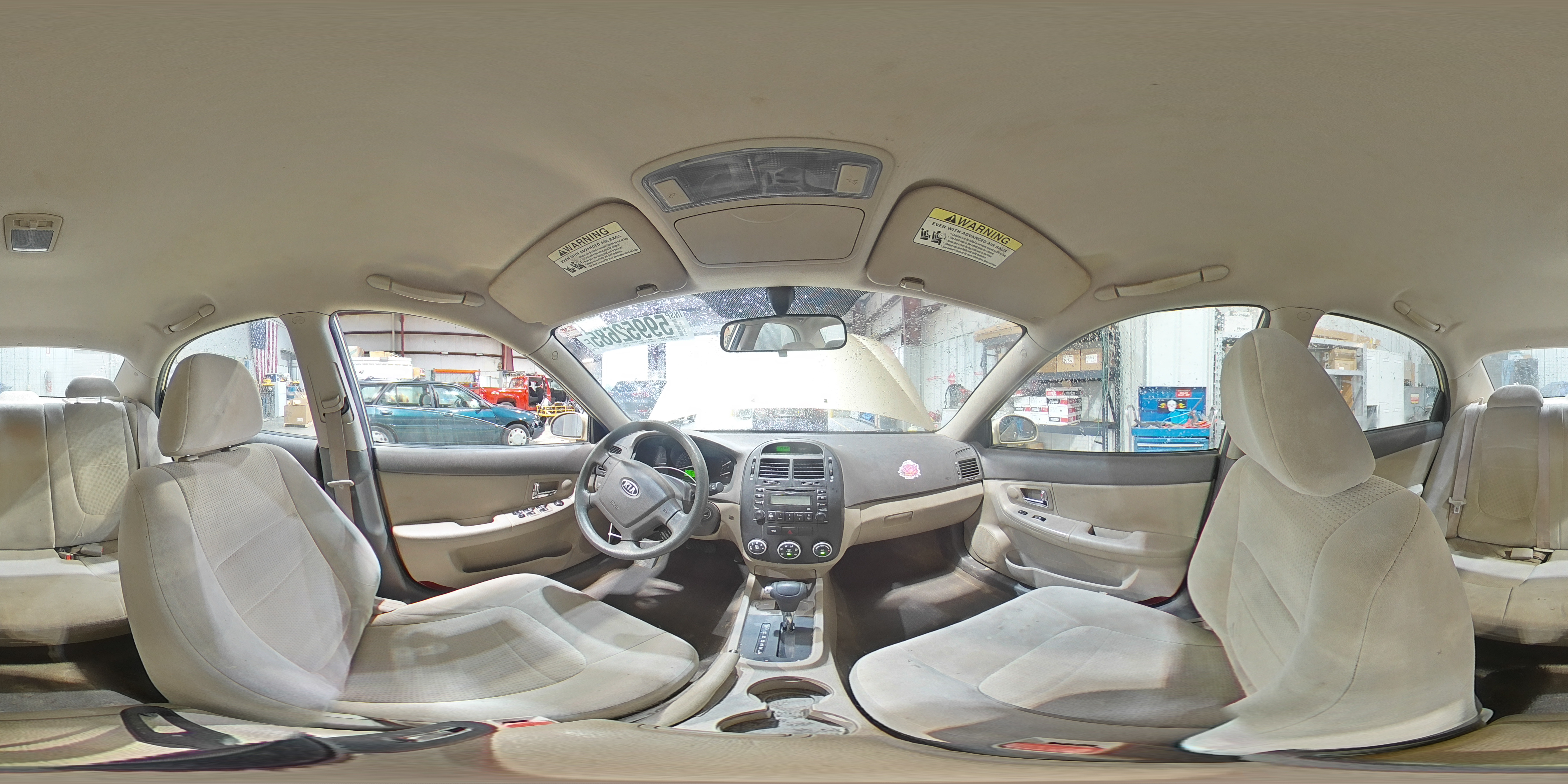 2009 Kia Spectra Ex VIN: KNAFE222195652340 Lot: 59952685