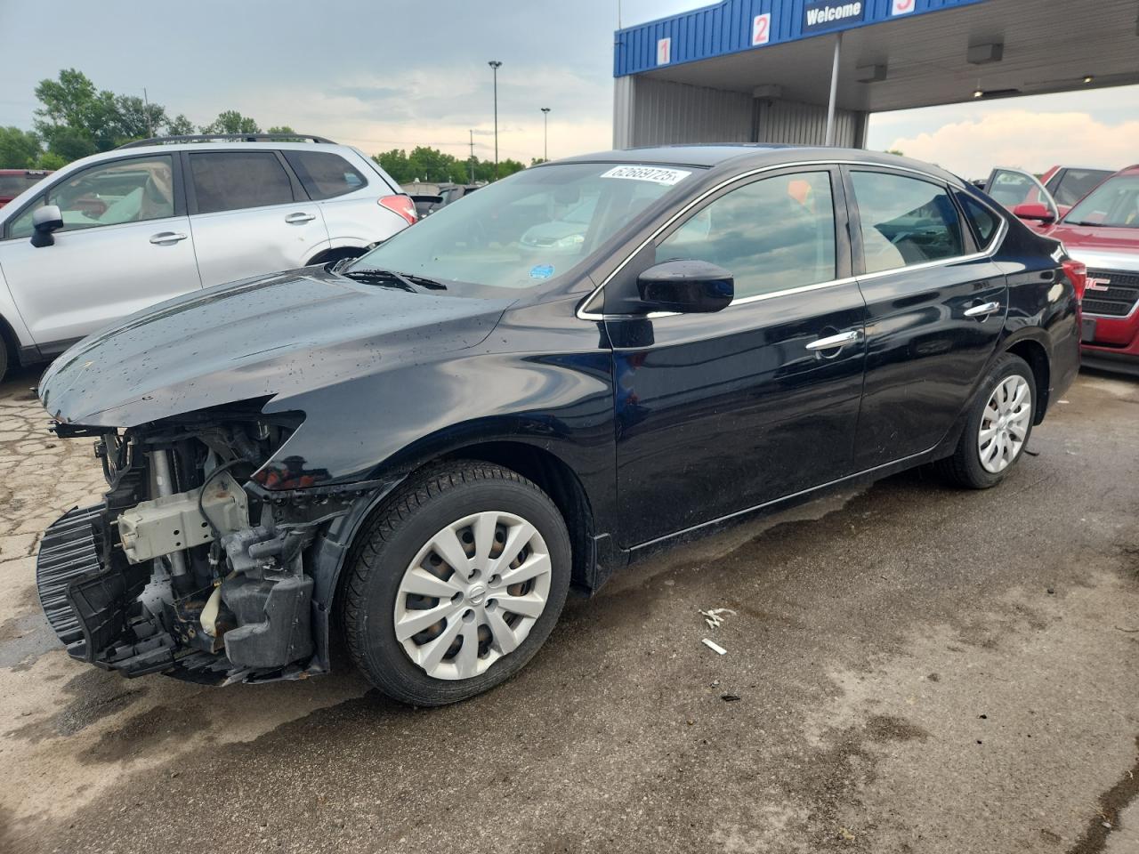 NISSAN SENTRA 2017 VIN 3N1AB7AP7HY254392