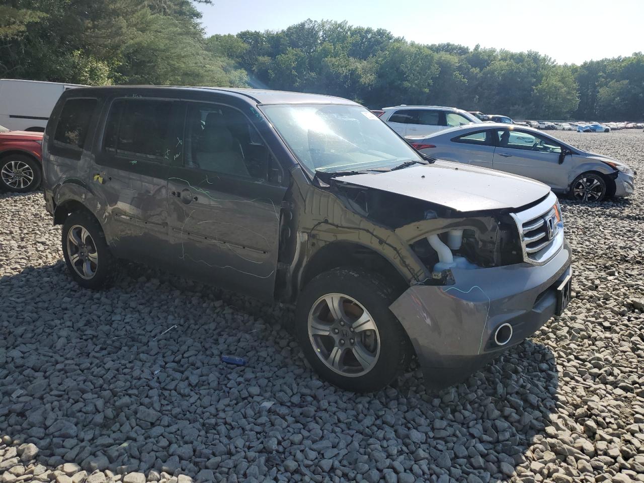 HONDA PILOT 2015 VIN 5FNYF4H36FB055148 фото 4