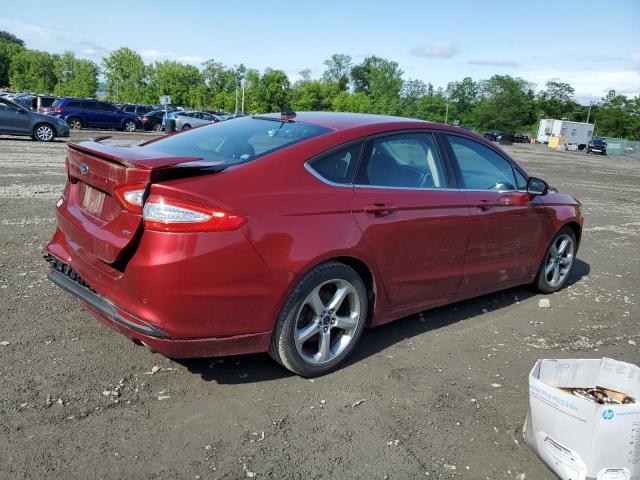  FORD FUSION 2015 Czerwony