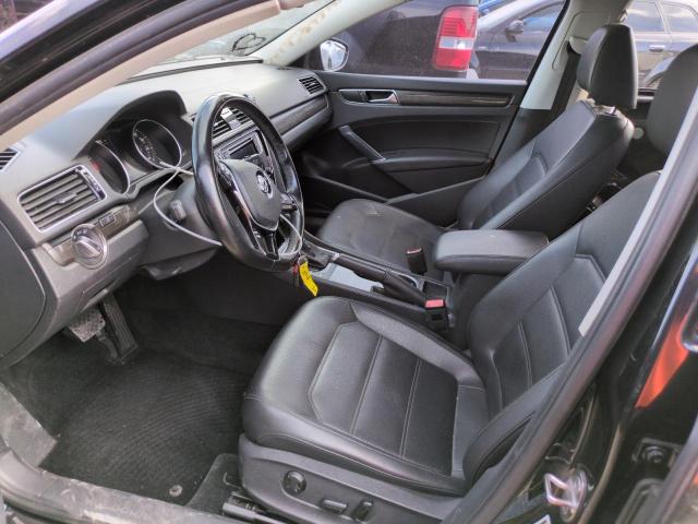  VOLKSWAGEN PASSAT 2018 Black