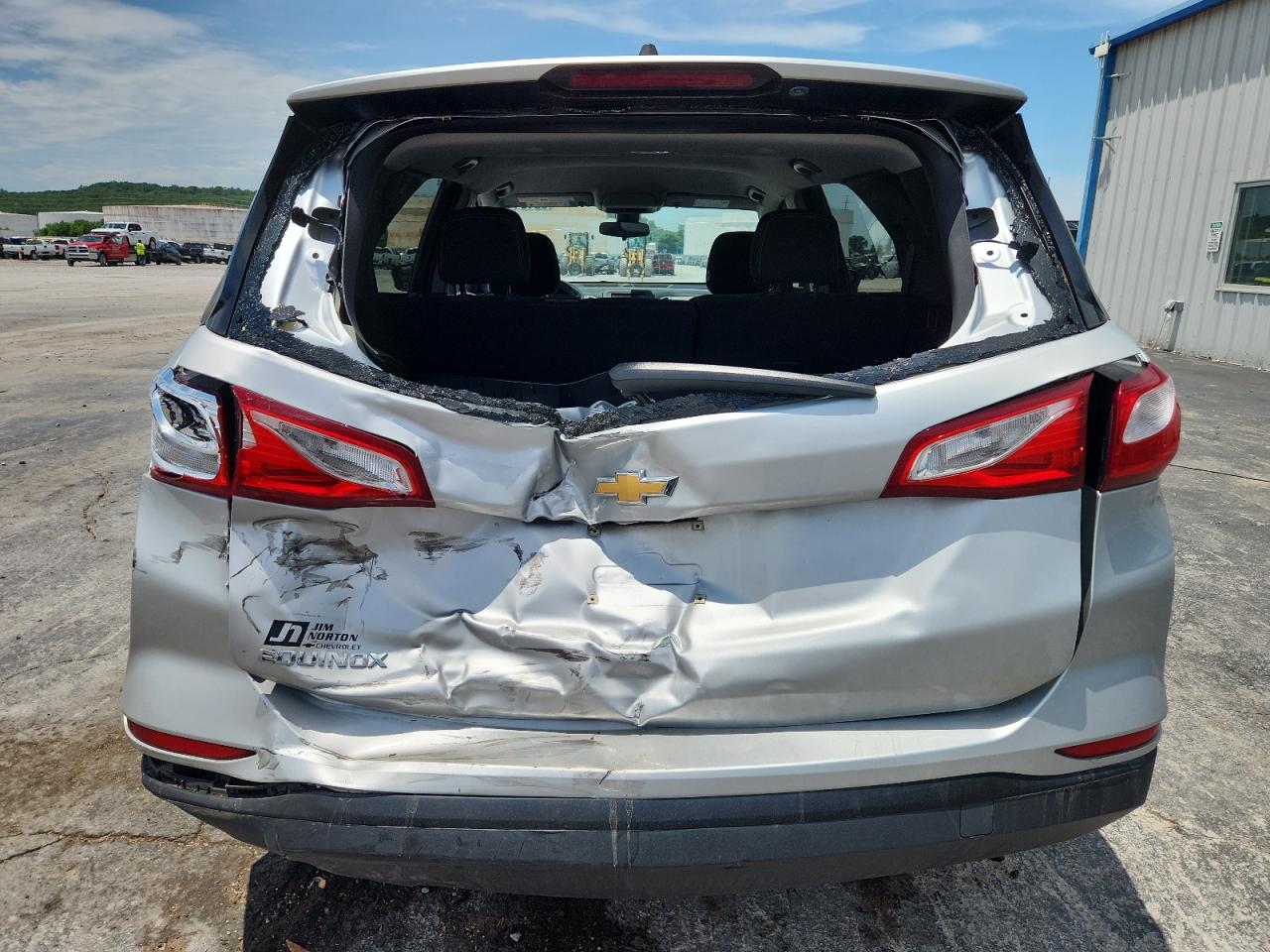 2021 Chevrolet Equinox Ls VIN: 3GNAXHEVXMS121689 Lot: 63194435