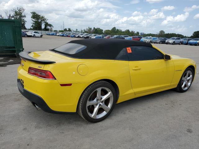 Cabriolets CHEVROLET CAMARO 2015 Yellow