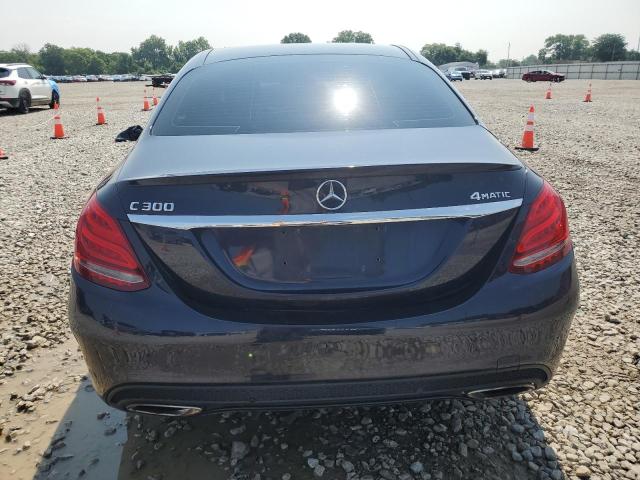  MERCEDES-BENZ C-CLASS 2015 Granatowy