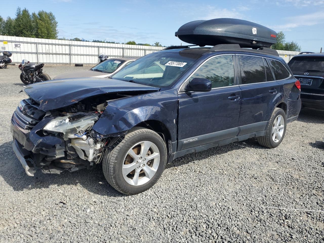 2013 Subaru Outback 2.5I Limited   на продаже в Arlington, WA - Front End