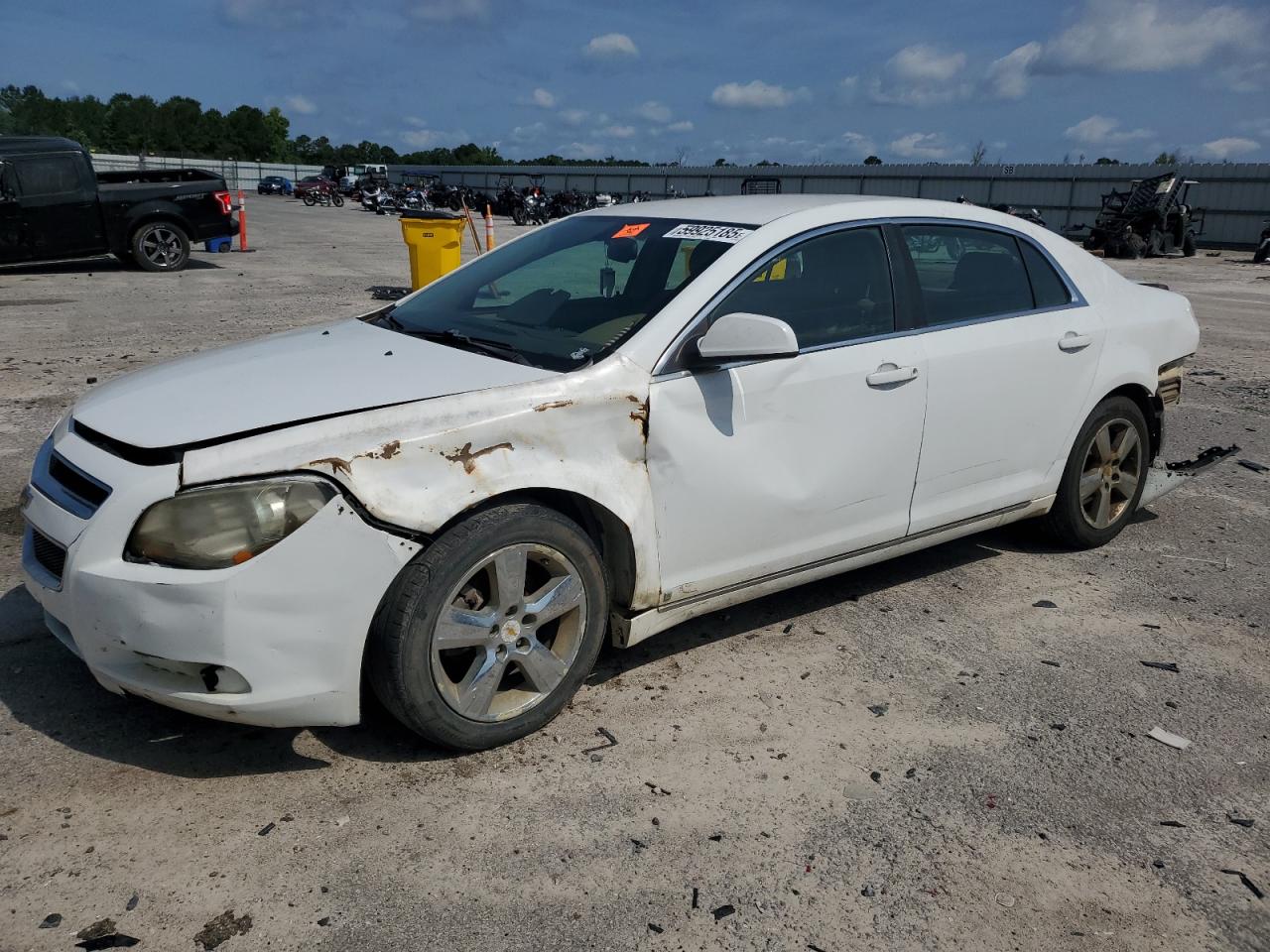 2010 Chevrolet Malibu 2Lt white null gas 1G1ZD5EB2AF124653 photo #1