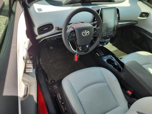  TOYOTA PRIUS 2022 Красный