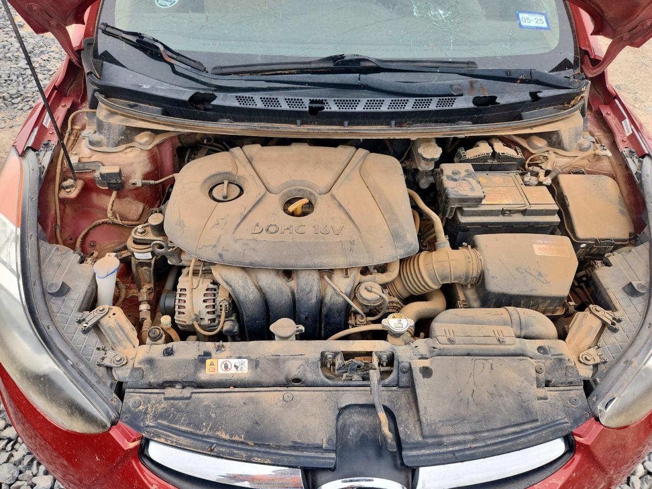 2013 Hyundai Elantra Gls VIN: KMHDH4AE7DU492984 Lot: 62876765
