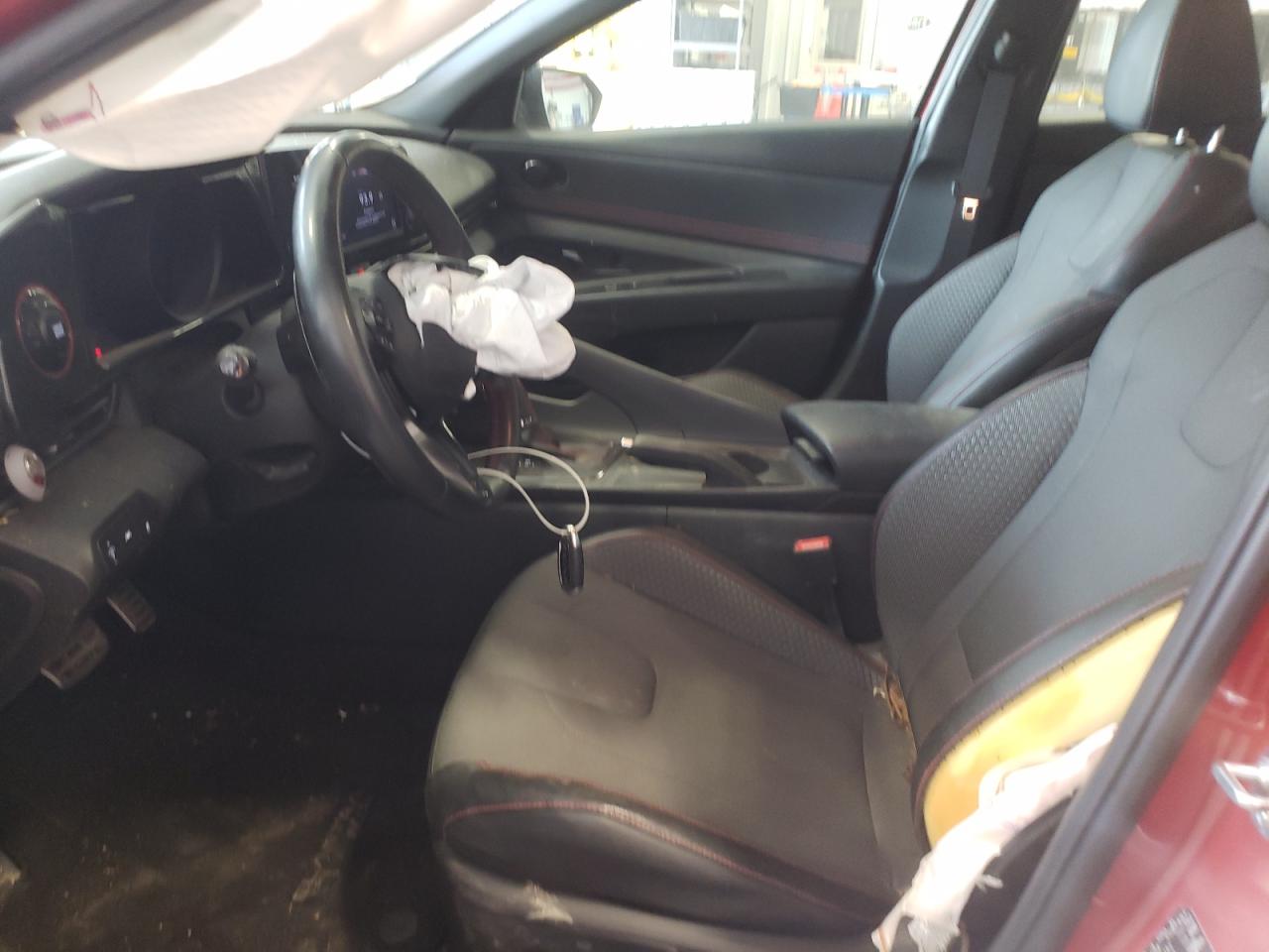 2022 Hyundai Elantra N Line VIN: KMHLR4AF2NU233242 Lot: 59336255