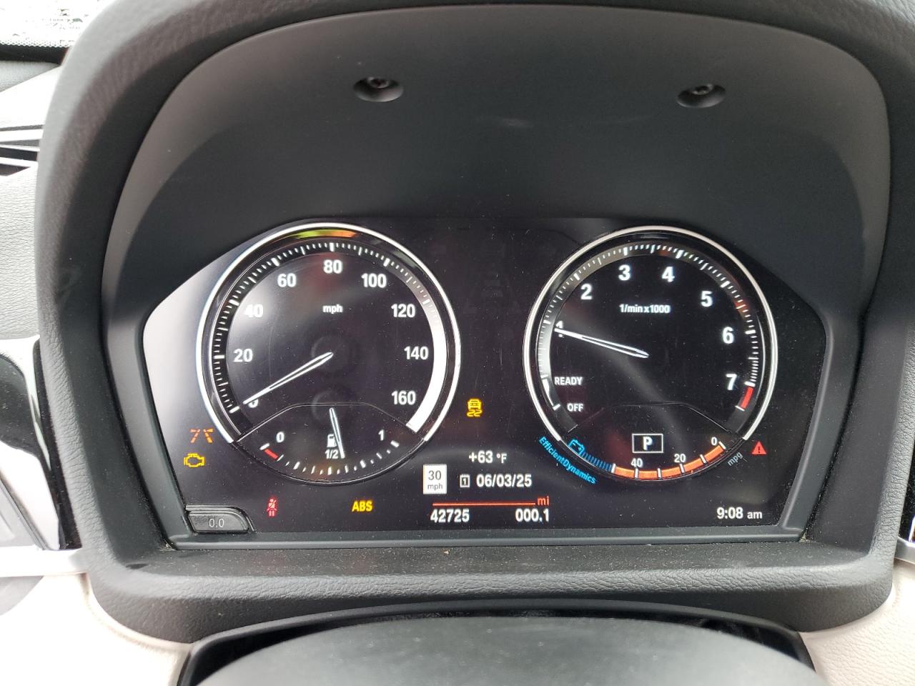2019 BMW X1 xDrive28I VIN: WBXHT3C51K3H34155 Lot: 58805095
