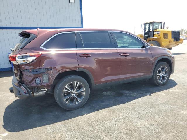  TOYOTA HIGHLANDER 2019 Бордовый