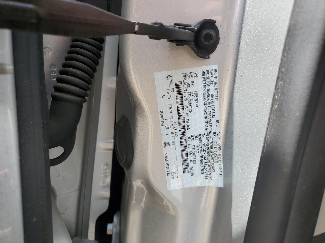 2014 Ford C-Max Se VIN: 1FADP5AU6EL517312 Lot: 61900075