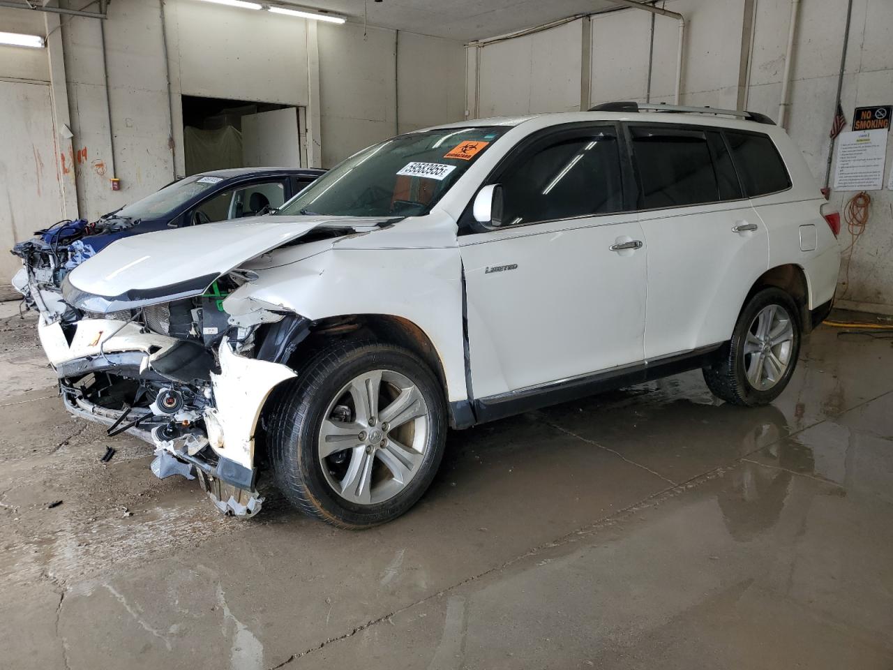 2012 Toyota Highlander Limited na sprzedaż w Madisonville, TN - Front End